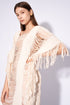 Ipuna Fringed Dress Black
